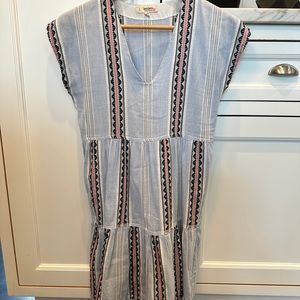 Lemlem printed mini dress sz xs